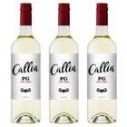 Kit 3x Vinhos Brancos Argentinos Callia Pinot Grigio