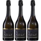 Kit 3x Vinhos Espumantes Brancos Davo Extra Brut 750ml