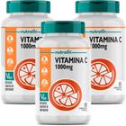Kit 3x Vitamina C 1000mg - VIT C - 60 Capsulas cada - Vegan - Nutralin