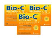 Kit 3x Vitamina C Bio-C 30 Comprimidos - União Química - Uniao Quimica