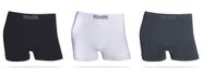 Kit 3X1 Cueca Boxer Poliamida Premium Tamanho G Preto/Branco/Chumbo Sort 3 Hoahi