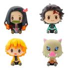 Kit 6 Bonecos Demon Slayer Kimetsu no Yaiba Action Figure Tanjiro Kamado  Nezuko Zenitsu Agatsuma Inosuke Hashibira Giyuu Tomioka Shinobu Kocho -  Tema - Colecionáveis - Magazine Luiza