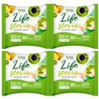 Kit 4 Açúcar Light Life Stevia Adoça e Rende 5x mais Stevia Natus 500g