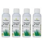 Kit 4 Aloe Vera Puro Gel De Aloe 60ml Livealoe Babosa Orgânico