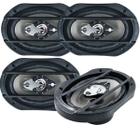 Kit 4 Alto Falantes 6x9 Pol Quadriaxial Leson Ls69 200w