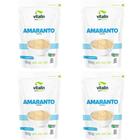 Kit 4 Amaranto em Flocos Orgânico Vitalin 150g