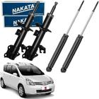 Kit 4 Amortecedor Dianteiro Traseiro Nissan Livina 2009 A 14