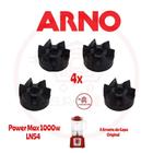 Kit 4 Arraste do Copo Liquidificador Arno Power Max 1000w LN54