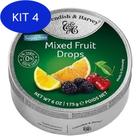 Kit 4 Bala Cavendish & Harvey Sugar Free Mixed Fuit 175G