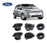 Kit 4 Batente Rolamento Dianteiro Traseiro Ford Fiesta 2005 2006 2007 - Auto Flex