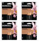 Kit 4 Bateria 9V Alcalina Duracell Pilha Original