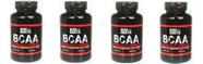 Kit 4 Bcaa Ultra Concentrado 3000mg 120 Cápsulas-king Earth