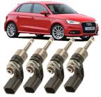 Kit 4 Bico Injetor Audi A1 1.4 Tfsi Turbo 122cv e 185cv de 2011 a 2014 - 03c906036m