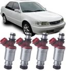 Kit 4 Bico Injetor Toyota Corolla 1.8 16V de 1995 À 2002 - 23250-16160 - HD