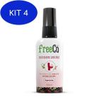 Kit 4 Bloqueador De Odores Sanitarios Freeco Especiarias 60 Ml