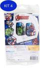 Kit 4 Boia de braço infantil Marvel Avengers (Vingadores)