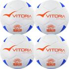 Kit 4 Bola Futsal Vitoria Brx Max 100 Sub 11 (9/11 Anos)