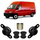 Kit 4 Borracha Balança Dianteira Jumper 1997 1998 1999 2000 - Auto Importados