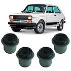 Kit 4 Borracha Balança Traseira Fiat 147 1976 1977 1978 79 - Auto Flex