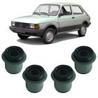 Kit 4 Borracha Bucha Bandeja Traseira Fiat 147 1985-1987