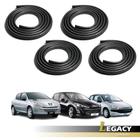 Kit 4 Borracha da Porta Original Peugeot 206 207 307 308 408