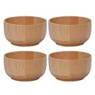 Kit 4 Bowl Ecokitchen Bambu 10Cm Leve E Resistente