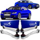 Kit 4 Braço Controle Barra Oscilante Superior Suspensão Dianteira Audi S5 2009 2010 2011 2012 2013 2014 2015 - Stierbar