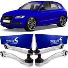 Kit 4 Braço Controle Barra Oscilante Superior Suspensão Dianteira Original Stierbar Audi SQ5 2013 2014 2015 2016