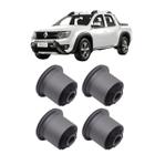 Kit 4 Bucha Bandeja Balança Dianteira Renault Duster Oroch