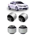 Kit 4 Bucha Bandeja Balança Dianteira Renault Fluence 12/... - Solupe Parts