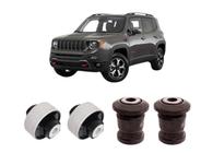 Kit 4 Bucha Bandeja Dianteira Jeep Renegade 2015 2016 2017 - Grazzimetal