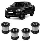 Kit 4 Bucha Bandeja Dianteira Superior Vw Amarok 2013-2015