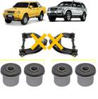 Kit 4 Bucha Bandeja Superior Mitsubishi L200 Pajero Sport - Marbo