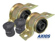 Kit 4 Bucha da Bandeja da Suspensão Dianteira Focus Hatch/Sedan 2001 a 2008 Axios