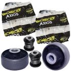 Kit 4 Buchas Bandeja Gol Saveiro Voyage G5 G6 G7 G8 Up Axios