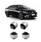 Kit 4 Buchas Da Bandeja Renault Fluence 2011 Em Diante - Grazzimetal