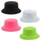 Kit 4 Bucket Unissex Preto, Branco, Rosa Neon E Verde Neon