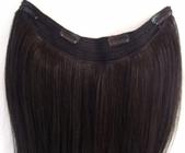 kit 4 Cabelo ondulado peruca Longa Aplique com Tic Tac Sintético