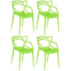 Kit 4 Cadeiras Allegra - Verde