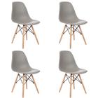 Kit 4 Cadeiras de Jantar Charles Eames
