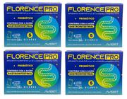 Kit 4 Caixa Florence Pro Lactobacillus Acidophillus 6 Saches - Avert