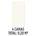 Kit 4 Caixas de Revestimento Tradizionale Bianco 32x60cm Com 2,30m² Retificado Branco
