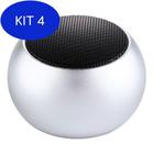 Kit 4 Caixinha De Som M3 Bluetooth Portátil Mini Speaker 3W