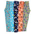 Kit 4 Calças Legging Infantil Estampada