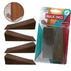 Kit 4 Calços Aparador de Porta PVC Antiderrapante 9,5cm Color - Maxximo