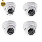 Kit 4 Câmera Segurança Dome 4X1 CX-2921D HD 720p 1MP CITROX