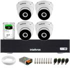 Kit 4 Câmeras Intelbras VHD 3230 D G7 Dome Full HD 1080p Visão Noturna de 30m IP67 + Dvr Intelbras MHDX 1004-C 4 Canais + HD 2TB BarraCuda