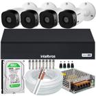 Kit 4 Câmeras Intelbras Vhl 1220b Full Hd Dvr De 8ch 1008-c