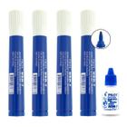 Kit 4 Canetas Marcador para Quadro Branco WBM-7 com Refil de Tinta Recarga Original Pilot Ideal Escolas Escritórios