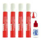 Kit 4 Canetas Marcador para Quadro Branco WBM-7 com Refil de Tinta Recarga Original Pilot Ideal Escolas Escritórios